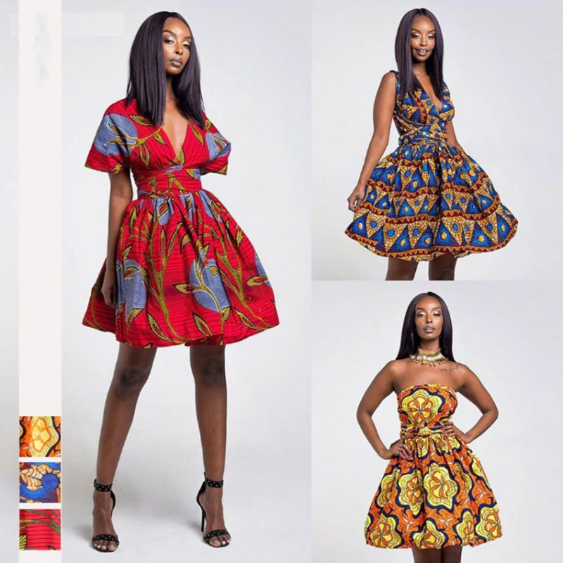 Bimbola Ankara Dresses Orevaa African Clothing