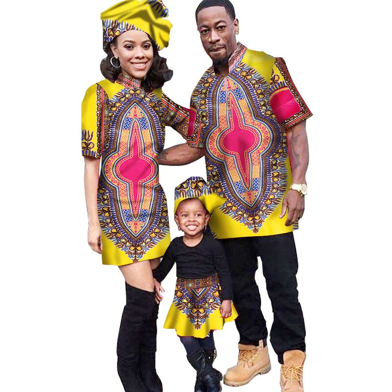 Yome Dashiki Matching Family Outfit – Orevaa African Clothing
